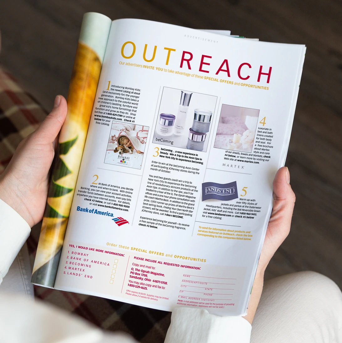O, The Oprah Magazine artwork