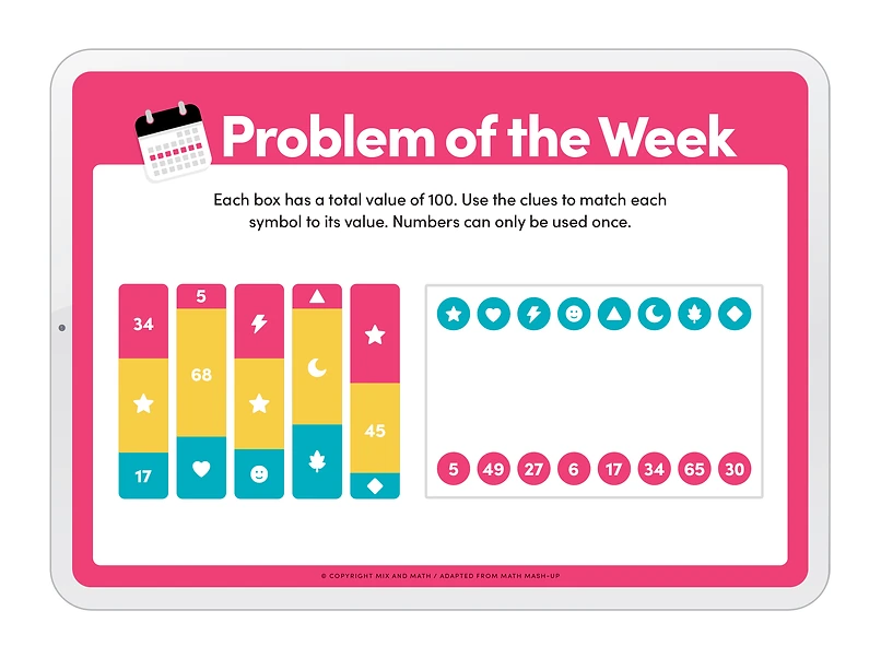 Problem of the Week