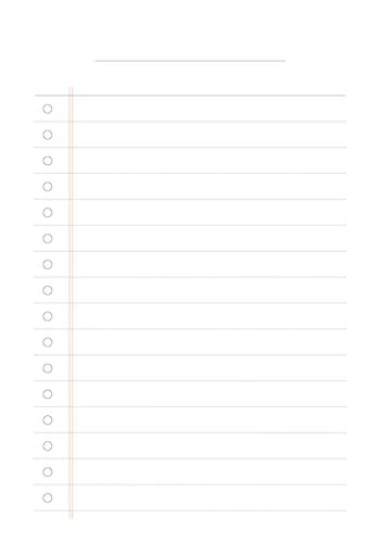 FM Half Page Checklist With Title